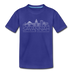 Savannah, Georgia Youth T-Shirt - Skyline Youth Savannah Tee - royal blue