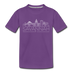 Savannah, Georgia Youth T-Shirt - Skyline Youth Savannah Tee - purple