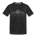 Tampa, Florida Youth T-Shirt - Skyline Youth Tampa Tee - black