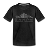 Tampa, Florida Youth T-Shirt - Skyline Youth Tampa Tee - charcoal gray