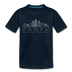Tampa, Florida Youth T-Shirt - Skyline Youth Tampa Tee - deep navy