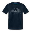 St. Louis, Missouri Youth T-Shirt - Skyline Youth St. Louis Tee - deep navy