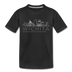 Wichita, Kansas Youth T-Shirt - Skyline Youth Wichita Tee - black