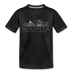 Wichita, Kansas Youth T-Shirt - Skyline Youth Wichita Tee - charcoal gray