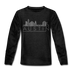Austin, Texas Youth Long Sleeve Shirt - Skyline Youth Long Sleeve Austin Tee - charcoal gray