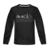 Charleston, South Carolina Youth Long Sleeve Shirt - Skyline Youth Long Sleeve Charleston Tee - black