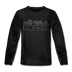 El Paso, Texas Youth Long Sleeve Shirt - Skyline Youth Long Sleeve El Paso Tee - charcoal gray