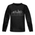 Columbus, Ohio Youth Long Sleeve Shirt - Skyline Youth Long Sleeve Columbus Tee - charcoal gray