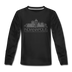 Indianapolis, Indiana Youth Long Sleeve Shirt - Skyline Youth Long Sleeve Indianapolis Tee - black