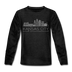 Kansas City, Missouri Youth Long Sleeve Shirt - Skyline Youth Long Sleeve Kansas City Tee - charcoal gray