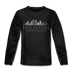 Houston, Texas Youth Long Sleeve Shirt - Skyline Youth Long Sleeve Houston Tee - charcoal gray