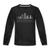 Jacksonville, Florida Youth Long Sleeve Shirt - Skyline Youth Long Sleeve Jacksonville Tee - black