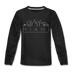 Miami, Florida Youth Long Sleeve Shirt - Skyline Youth Long Sleeve Miami Tee - black