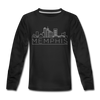 Memphis, Tennessee Youth Long Sleeve Shirt - Skyline Youth Long Sleeve Memphis Tee