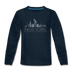 New York Youth Long Sleeve Shirt - Skyline Youth Long Sleeve New York Tee - deep navy