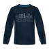 Orlando, Florida Youth Long Sleeve Shirt - Skyline Youth Long Sleeve Orlando Tee - deep navy