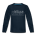 Sacramento, California Youth Long Sleeve Shirt - Skyline Youth Long Sleeve Sacramento Tee - deep navy