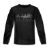 Saint Paul, Minnesota Youth Long Sleeve Shirt - Skyline Youth Long Sleeve Saint Paul Tee - charcoal gray