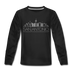 San Antonio, Texas Youth Long Sleeve Shirt - Skyline Youth Long Sleeve San Antonio Tee - black