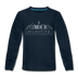 San Antonio, Texas Youth Long Sleeve Shirt - Skyline Youth Long Sleeve San Antonio Tee - deep navy