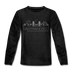 San Francisco, California Youth Long Sleeve Shirt - Skyline Youth Long Sleeve San Francisco Tee - charcoal gray