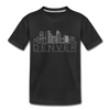 Denver, Colorado Toddler T-Shirt - Skyline Denver Toddler Tee