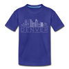 Denver, Colorado Toddler T-Shirt - Skyline Denver Toddler Tee