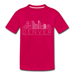 Denver, Colorado Toddler T-Shirt - Skyline Denver Toddler Tee