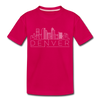 Denver, Colorado Toddler T-Shirt - Skyline Denver Toddler Tee