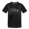 Denver, Colorado Toddler T-Shirt - Skyline Denver Toddler Tee