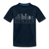 Denver, Colorado Toddler T-Shirt - Skyline Denver Toddler Tee - deep navy