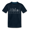 Denver, Colorado Toddler T-Shirt - Skyline Denver Toddler Tee