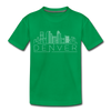 Denver, Colorado Toddler T-Shirt - Skyline Denver Toddler Tee