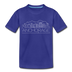 Anchorage, Alaska Toddler T-Shirt - Skyline Anchorage Toddler Tee - royal blue