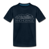 Anchorage, Alaska Toddler T-Shirt - Skyline Anchorage Toddler Tee - deep navy