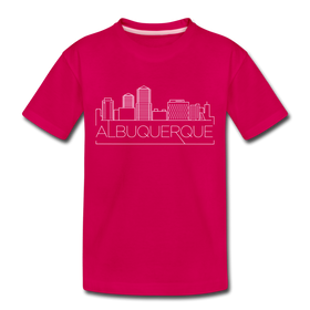 Albuquerque, New Mexico Toddler T-Shirt - Skyline Albuquerque Toddler Tee