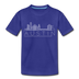 Austin, Texas Toddler T-Shirt - Skyline Austin Toddler Tee - royal blue