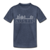 Austin, Texas Toddler T-Shirt - Skyline Austin Toddler Tee - heather blue