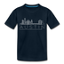 Austin, Texas Toddler T-Shirt - Skyline Austin Toddler Tee - deep navy