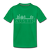 Austin, Texas Toddler T-Shirt - Skyline Austin Toddler Tee - kelly green