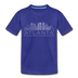 Atlanta, Georgia Toddler T-Shirt - Skyline Atlanta Toddler Tee - royal blue