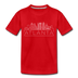 Atlanta, Georgia Toddler T-Shirt - Skyline Atlanta Toddler Tee - red