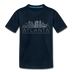 Atlanta, Georgia Toddler T-Shirt - Skyline Atlanta Toddler Tee - deep navy