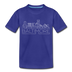 Baltimore, Maryland Toddler T-Shirt - Skyline Baltimore Toddler Tee - royal blue