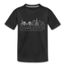 Charleston, South Carolina Toddler T-Shirt - Skyline Charleston Toddler Tee - black