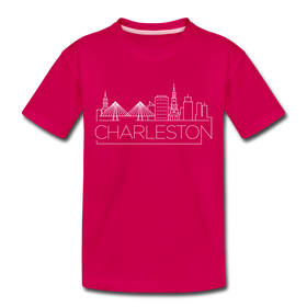 Charleston, South Carolina Toddler T-Shirt - Skyline Charleston Toddler Tee