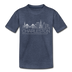 Charleston, South Carolina Toddler T-Shirt - Skyline Charleston Toddler Tee - heather blue