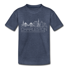 Charleston, South Carolina Toddler T-Shirt - Skyline Charleston Toddler Tee