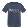 Charleston, South Carolina Toddler T-Shirt - Skyline Charleston Toddler Tee