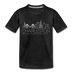 Charleston, South Carolina Toddler T-Shirt - Skyline Charleston Toddler Tee - charcoal gray